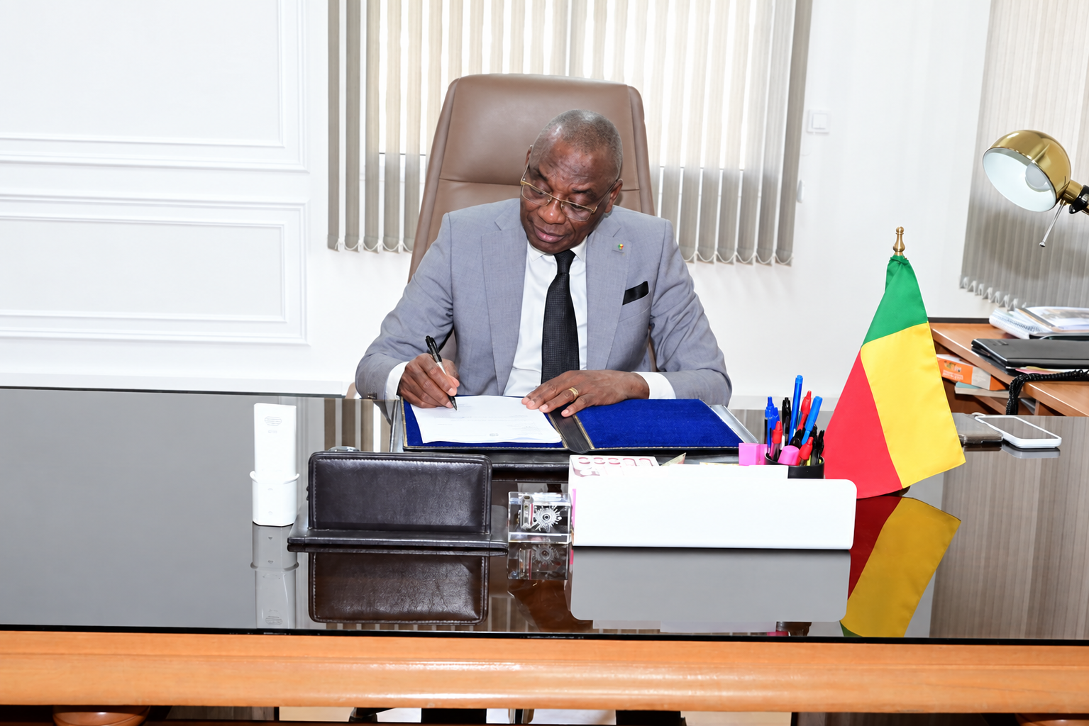 Son Excellence Joseph AHANHANZO, Ambassadeur du Bénin au Maroc