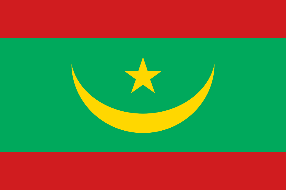 Drapeau de la Mauritanie